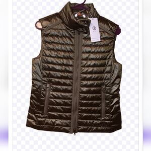 BOGNER Green Oliver  Puffer Vest Sz 6 New